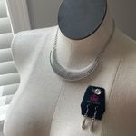 Paparazzi  Half Moon Silver Country Cowgirl Necklace and Earring Set Photo 4