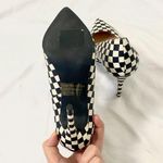 Wild Diva  Black White Houndstooth Elegant Glam Gothic Checkered Stiletto Heels 8 Photo 6