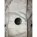 Harley Davidson Jacket Womens Medium White Denim‎ Photo 3
