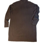 Everlane  Black Cashmere Blend Turtleneck Sweater Dress Size L Photo 0