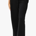 Lululemon Women’s Black Straight-Leg Pants Size M Elastic Waist Athletic Photo 0