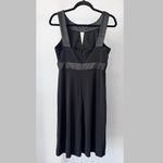 David's Bridal DAVID’S BRIDAL Black Knee Length Keyhole Bridal Bridesmaid Dress 10 Photo 3