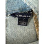 American Eagle  Super Stretch Denim Overall Mini Dress Size 8 Photo 5