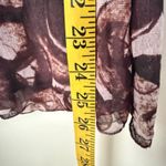 Y2K Silk Lace Trim Babydoll Sheer V Photo 7