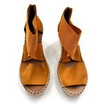 Gentle Souls  Kenneth Cole Colleen X Elastic Leather Espadrille Wedge Sandals Photo 1