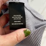 Torrid NWT  Everyday Soft Pointelle V Neck pullover sweater in dapple gray 1X Photo 6