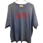 Fantastic Fawn  Women's S Babe Graphic Tee Shirt Light Blue Oversized Comfy New Photo 1