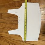 ALC Frank A.L.C. White Vicky‎ Stretch Knit Crop Tank Size XS Photo 6