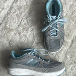 New Balance  877 gray and light blue women’s walking sneaker‎ size 8.5 Photo 0