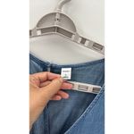 Old Navy chambray Lightweight Denim Lyocell Flutter cap Sleeve Romper size XL Photo 5