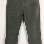 Closed Baker 1920 Corduroy Pants Size 24 Muddy Beige Slim Fit Straight Cropped Green Photo 8