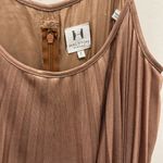 Halston Heritage Tiered Pleated Chiffon Dress Photo 2