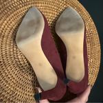 Kelly & Katie Elegant Burgundy Women's Shoes heels pumps, size 7 Photo 6