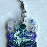 Intergalactic DJ Earrings Purple Photo 0