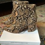 Steve Madden Snake Print Booties  Photo 2