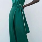 ZARA NEW Satin Effect Sleeveless Jumpsuit Photo 6