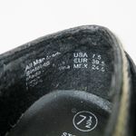 No Boundaries Vintage 90s  Black Heeled Loafers - Stormy Photo 12