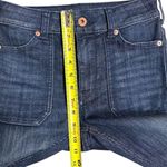 Pilcro and the Letterpress Anthropologie Pilcro High-Rise Moto Denim Leggings Blue Size 25 Photo 9