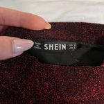 SheIn Bodycon Red Glittery Top Photo 2