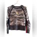 Tommy Hilfiger NWT Women's Grey Camo Sweater Sz small Photo 2