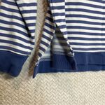 Maeve Anthropologie Long Sleeve Blue Striped Tunic Top Womens Size L Photo 9