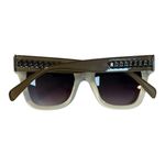 Steve Madden Women's Sunglasses Taupe Chain Accent Shades SR0422 Photo 8