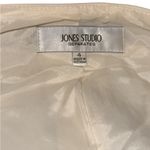 Jones Studio  SEPARATES VANILLA LINED BLAZER WITH 3 BUTTONS SIZE 4 Photo 4