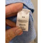 Vince Camuto Women's Long Sleeve Tight Knit Turtleneck Sweater Baby Blue M Photo 2