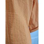  Women's Mandarin Collar Lightweight Blazer Chicos 0 US 4 Tangerine Photo 3