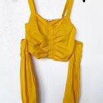 Tularosa Cold Shoulder Charlie Top Yellow Size XS Photo 1