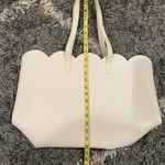 Spring Petal Tote White Large Removable Tassel Travel Work Business Vacation Photo 8