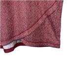 Lands' End Cowlneck Fleece Tunic Sweater Women's 1X Herringbone Cozy Sweatshirt Photo 4