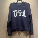 Grayson Threads  Women’s USA Sweatshirt Blue Size Small Photo 1