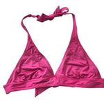 Old Navy  Bikini Top Triangle Halter Pink S Photo 0