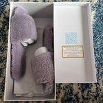 Raye Shearling Sandal in Lilac Color:Lilac Photo 4