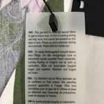 VERO MODA New Floral Stripe Button Up Vilja Dress Short Sleeve Mini Green Navy Photo 14