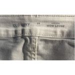 Old Navy  Womens  White High Rise WOW Loose Jeans 28 Long Photo 4