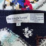 The Eagles Eye 1993 Vintage Ski Winter Holiday Christmas Sweater Cardigan Knit Size M Photo 4