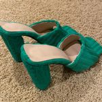 SheIn brand green heels Photo 0
