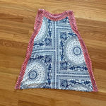 Rose + Olive  Summer Patriotic USA Tank Bandana Print Red White and Blue July 4th Photo 8