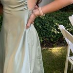 Danielle Bernstein Sage Green Dress Photo 4