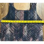 Kyodan‎ Outdoor Leaf Print Mini Dress, Women's Size L Navy Bra Built In Pockets Black Size L Photo 2
