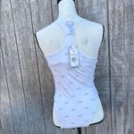 Adidas New  White and Green Racerback Bodysuit Smart Cotton He-She Size Small Photo 2