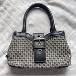 Nine & Co. mini shoulder bag purse black gray 2000s style Photo 0