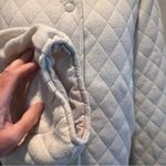 VERO MODA Quilted White cream Puffer Jacket  large pockets lined Photo 5