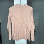 Madewell NWT Ribbed Alpaca-Blend Crewneck Sweater Light Pink Photo 2