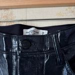 Abercrombie & Fitch 90s Straight Ultra High Rise Curve Love vegan leather pants Photo 5