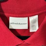 Alfred Dunner Christmas Florals Plaid Bow Red Knit Polo Sweater Women’s Large Photo 3