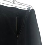 Vintage Black Leather Pants 100% Pig Suede High Waist Bootcut Flare Western 10 Photo 3
