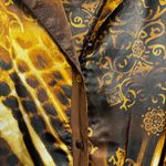 secret treasures New Deadstock vintage abstract art silky lounge top size Small Photo 5